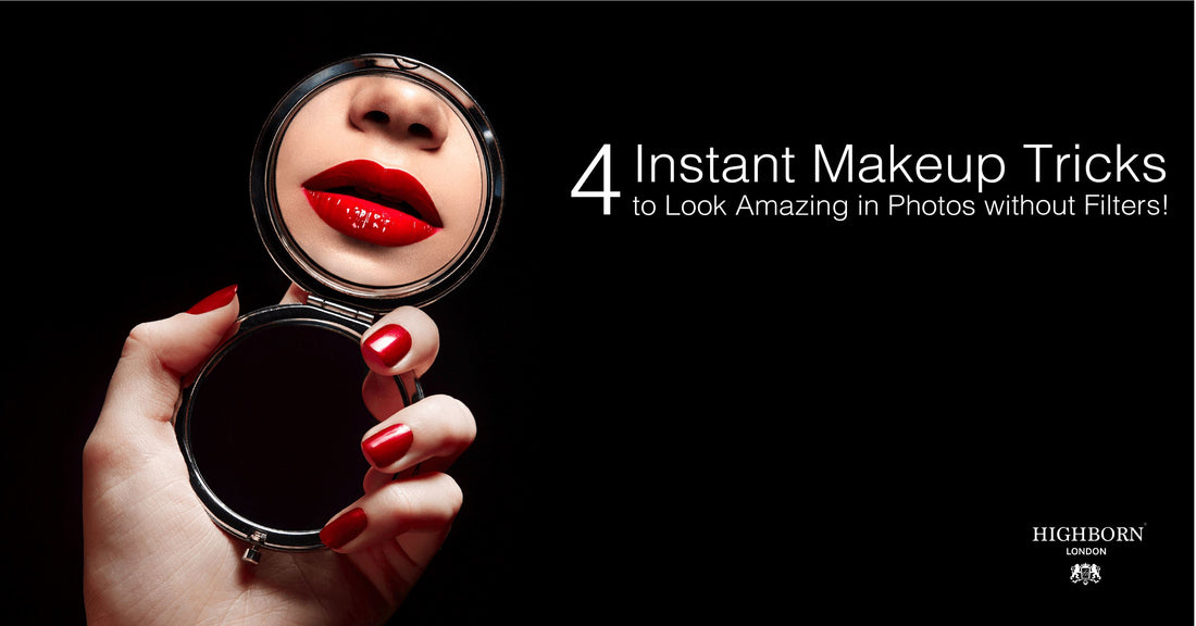 4 Instant Makeup Tricks to Look Amazing in Photos without Filters!