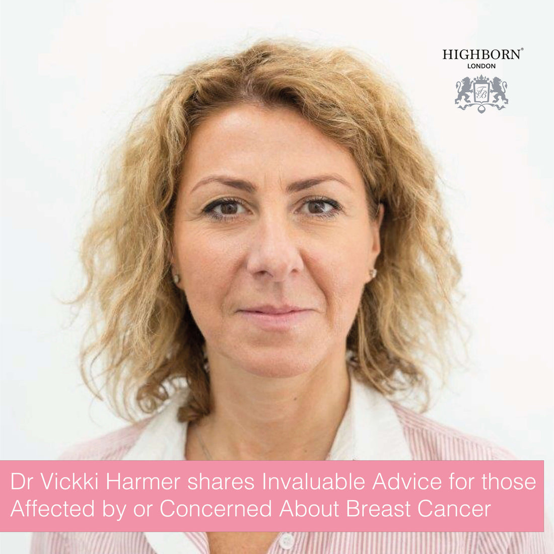 Here to help! Dr Vickki Harmer shares Invaluable Advice for those Affected by or Concerned About Breast Cancer