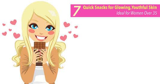7 Delicious Snacks for Glowing, Youthful Skin (chocolate?)!