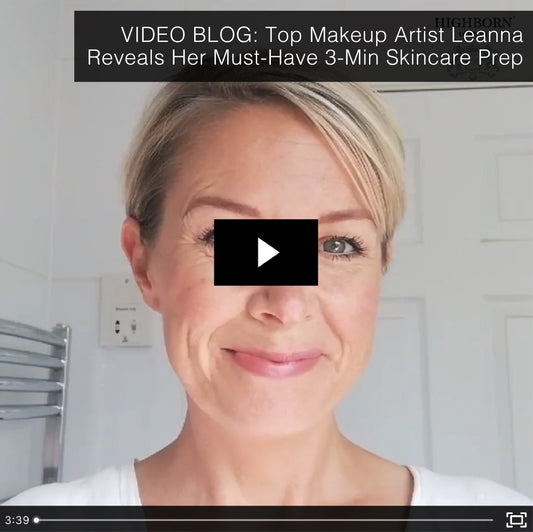 Video Blog: Top Makeup Artist Leanna Biggs Reveals her 3 Minute Pre-Makeup Skincare Prep
