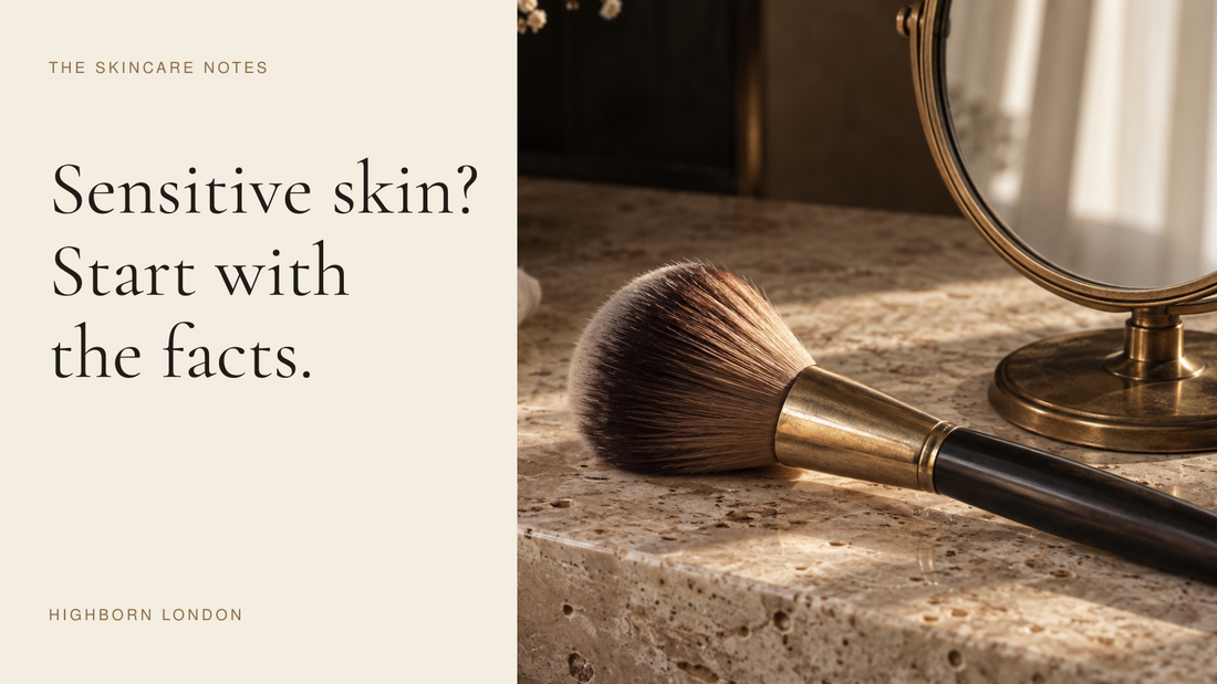 Is HIGHBORN suitable for sensitive or post-treatment skin?