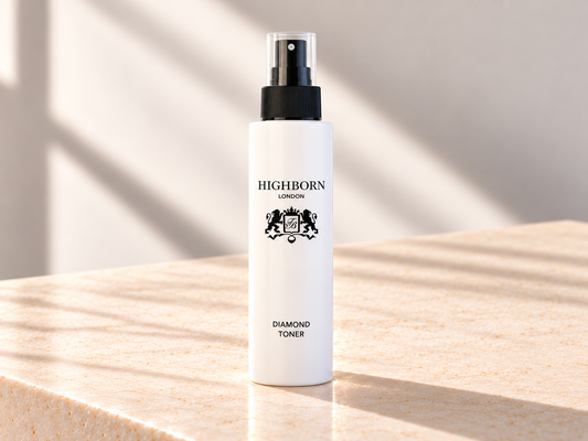 Diamond Toner 100ml spray bottle — styled product image