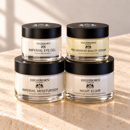 Four Phase Day and Night Collection on warm ivory stone