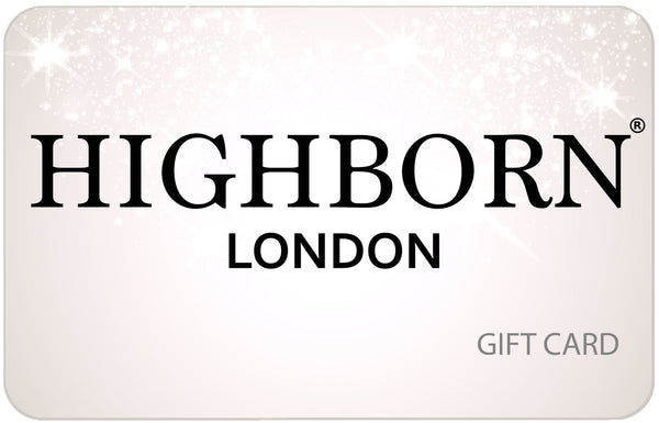 Gift Card Gift Card Highborn London 