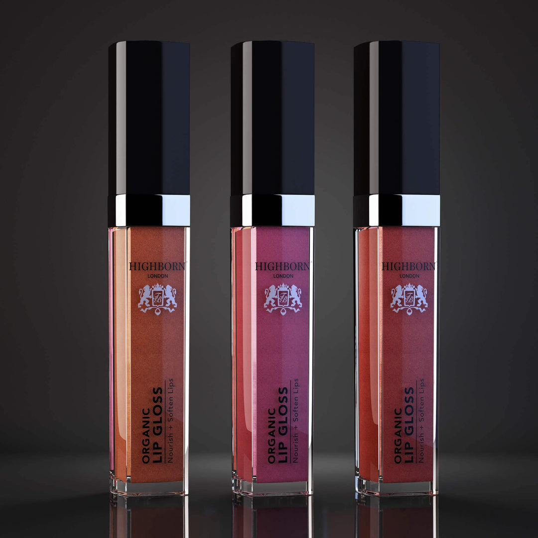 Organic Lip Gloss 3 Pack Collection