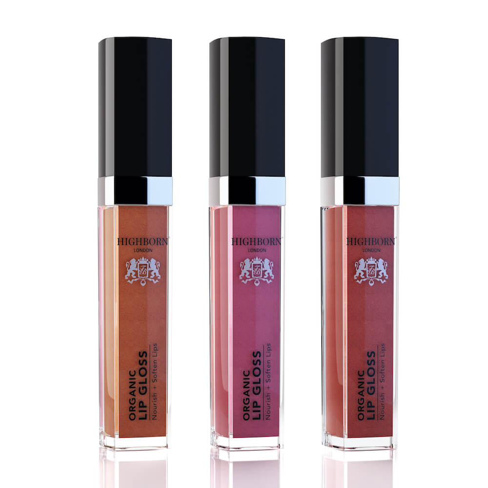 Organic Lip Gloss 3 Pack Collection