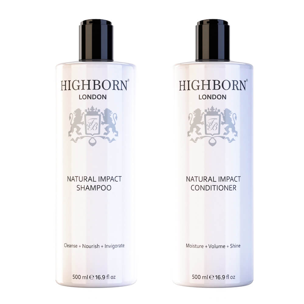 NEW: Natural Impact Shampoo and Conditioner Set (500ml)